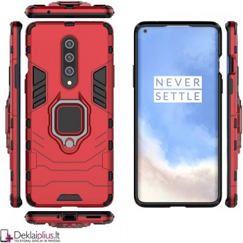 Sustiprintas dėklas 4in1 - raudonas (ONEPLUS 8) Sustiprintas dėklas 4in1 - raudonas (ONEPLUS 8)
